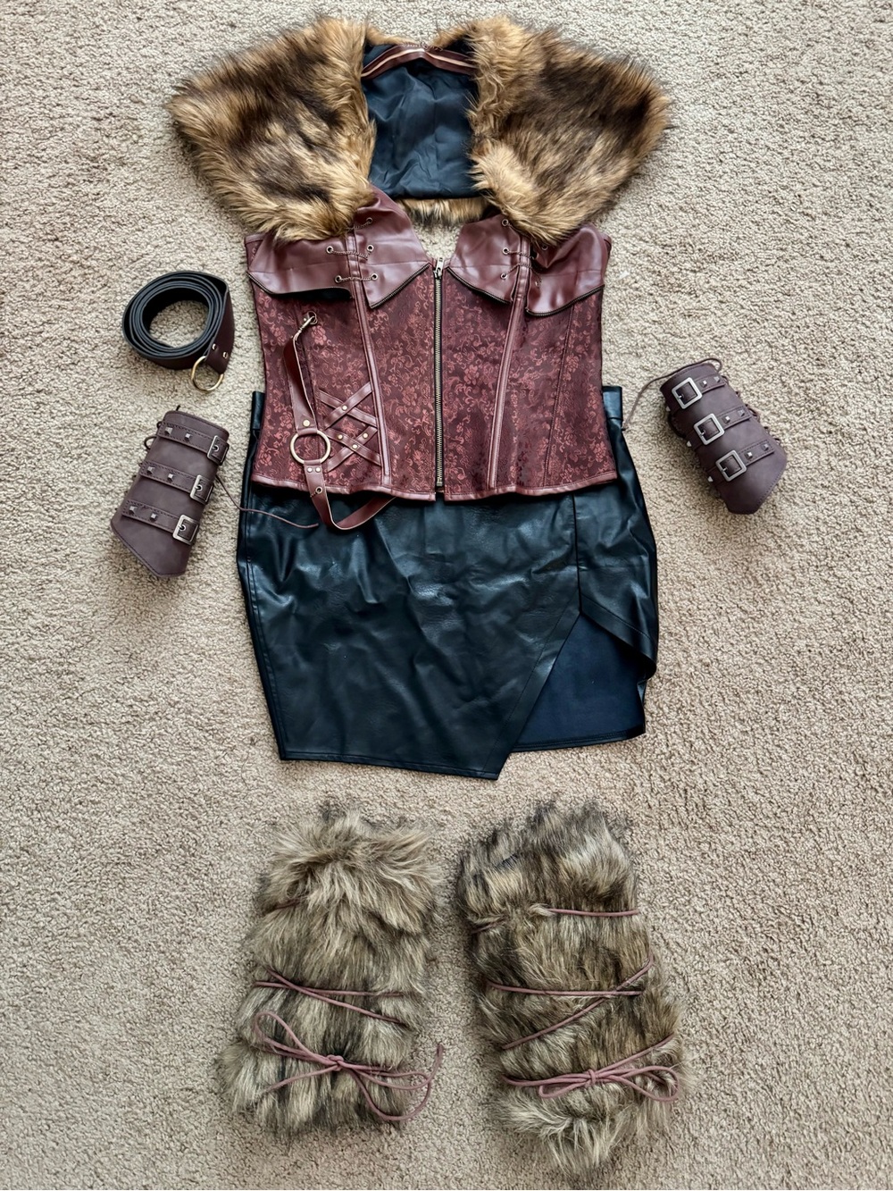 Custom made Female Warrior Costume